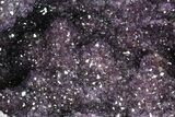 Sparkling Amethyst Geode ( lbs) - Top Quality! #80882-5